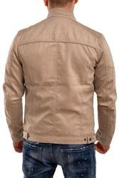 Jack & Jones Bikerjacke Khaki/Braun/Beige