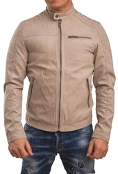 Jack & Jones Bikerjacke Khaki/Braun/Beige
