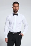 JP1880 Businesshemd Smoking Weiß/Creme