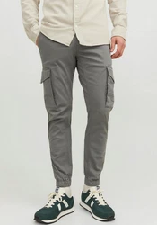 JACK & JONES JJIPAUL JJFLAKE AKM 542 Hose Grau/Hellgrau/Khaki