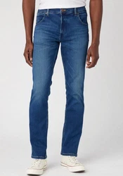 Wrangler Straight-Jeans Greensboro Thunder Blau/Hellblau/Dunkelblau