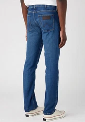 Wrangler Straight-Jeans Greensboro Thunder Blau/Hellblau/Dunkelblau