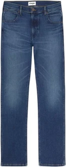 Wrangler Straight-Jeans Greensboro Thunder Blau/Hellblau/Dunkelblau