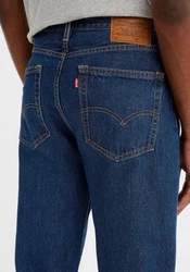 Levi's Straight Jeans 551Z AUTHENTIC mit Lederbadge Blau/Dunkelblau/Hellblau