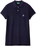 United Colors of Benetton Poloshirt mit Label-Badge 