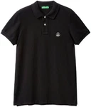 United Colors of Benetton Poloshirt mit Label-Badge 