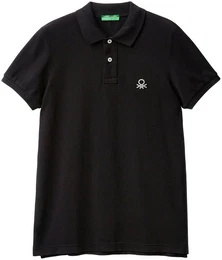 Poloshirt mit groem Label-Badge
