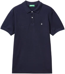 United Colors of Benetton Poloshirt mit Logo in Brusthöhe 
