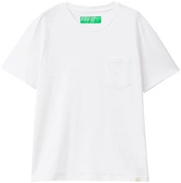 T-Shirt mit aufgesetzter Brusttasche