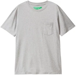 T-Shirt mit aufgesetzter Brusttasche