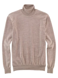 Rollkragenpullover Strick Casual
