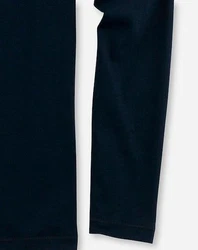 OLYMP Langarmshirt Casual Dunkelblau