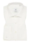 Eterna Langarmhemd MODERN FIT NON IRON Weiß/Creme/Schwarz
