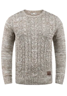 !Solid Strickpullover SDPhilemon Grau/Beige !Solid Strickpullover SDPhilemon Grau/Beige