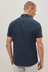 Next Oxford-Kurzarmhemd mit Stretch 
