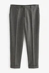 Next Relaxed Fit Donegal-Anzug Hose Dunkelgrau/Grau/Hellgrau