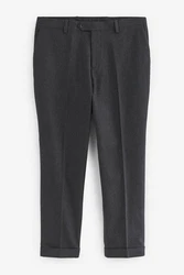 Next Relaxed Fit Donegal-Anzug Hose Dunkelgrau/Grau/Hellgrau