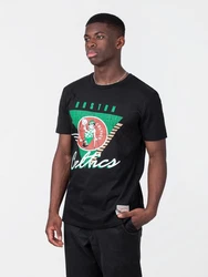 Mitchell & Ness T-Shirt NBA Final Seconds Tee Schwarz/Dunkelgrün/Braun/Grün
