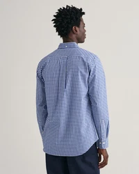 Gant Langarmhemd Dunkelblau/Blau/Hellblau