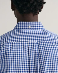 Gant Langarmhemd Dunkelblau/Blau/Hellblau