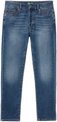 United Colors of Benetton Stretch-Jeans 5-Pocket-Look Hellblau/Blau