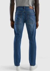 United Colors of Benetton Stretch-Jeans 5-Pocket-Look Hellblau/Blau