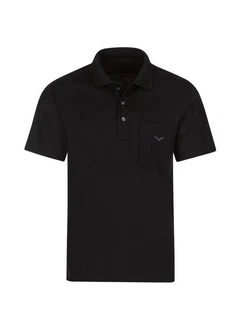 Trigema Poloshirt aus Single-Jersey schwarz Trigema Poloshirt aus Single-Jersey schwarz