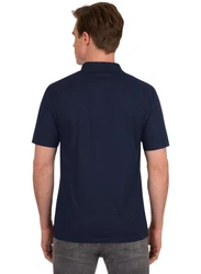Trigema Poloshirt aus Single-Jersey blau(navy)