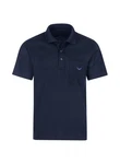 Trigema Poloshirt aus Single-Jersey blau(navy)