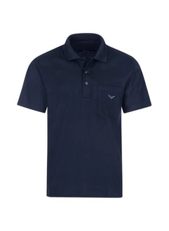 Trigema Poloshirt aus Single-Jersey blau(navy) Trigema Poloshirt aus Single-Jersey blau(navy)