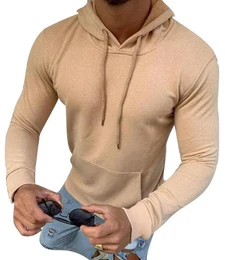 Kapuzenpullover Kapuzenpullover Herren Hoodie Kapuzensweatshirt Einfarbig