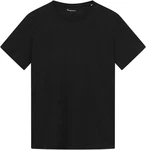 KnowledgeCotton Apparel T-Shirt Basic Shirt Schwarz/Dunkelgrau