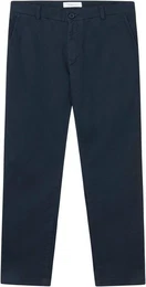 Chinohose LUCA slim mit Label-Stichting hinten