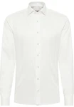 Eterna Langarmhemd SLIM FIT NON IRON Weiß/Creme
