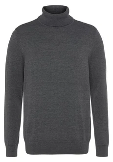 AJC Rollkragenpullover Dunkelgrau/Hellgrau/Grau