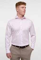 Eterna Langarmhemd MODERN FIT EASY IRON Rosa