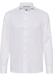 Eterna Langarmhemd MODERN FIT EASY IRON Weiß/Creme