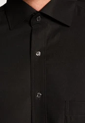 Eterna Blusenshirt Hemd MODERN FIT Schwarz
