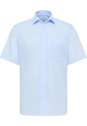 Eterna Blusenshirt Hemd MODERN FIT Hellblau