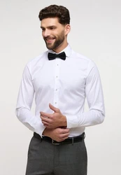 Eterna Businesshemd Langarm SLIM FIT EASY IRON Weiß/Creme