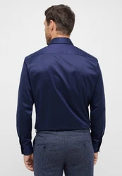 Eterna Langarmhemd COMFORT FIT Dunkelblau