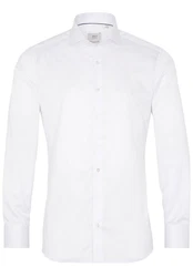 Eterna Klassische Bluse 1863 SLIM FIT Langarm Hemd weiß (8005-00-F682)