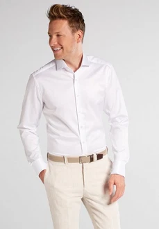Eterna Klassische Bluse 1863 SLIM FIT Langarm Hemd weiß (8005-00-F682) Eterna Klassische Bluse 1863 SLIM FIT Langarm Hemd weiß (8005-00-F682)