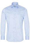 Eterna Klassische Bluse 1863 SLIM FIT Langarm Hemd Hellblau