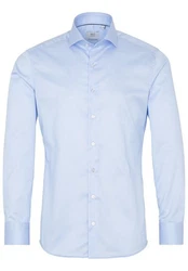 Eterna Klassische Bluse 1863 SLIM FIT Langarm Hemd Hellblau