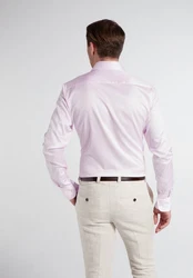 Eterna Klassische Bluse 1863 SLIM FIT Langarm Hemd Rosa