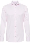 Eterna Klassische Bluse 1863 SLIM FIT Langarm Hemd Rosa