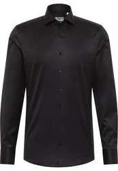 Eterna Klassische Bluse 1863 SLIM FIT Langarm Hemd Rot/Schwarz/Braun/Dunkelrot