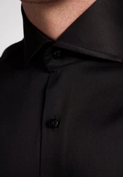 Eterna Klassische Bluse 1863 SLIM FIT Langarm Hemd Rot/Schwarz/Braun/Dunkelrot