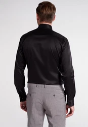 Eterna Klassische Bluse 1863 SLIM FIT Langarm Hemd Rot/Schwarz/Braun/Dunkelrot